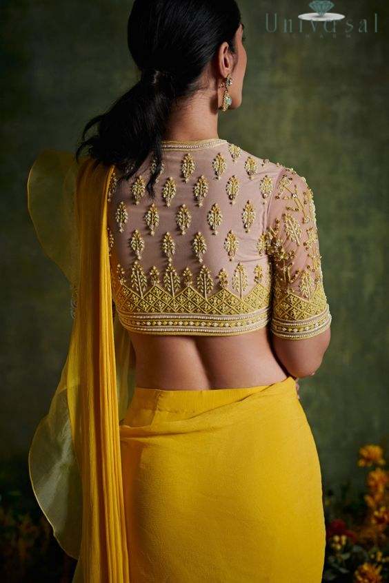 Contemporary Saree Blouse