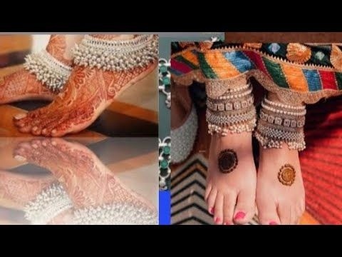 Fancy Chandi Ki Payal Design