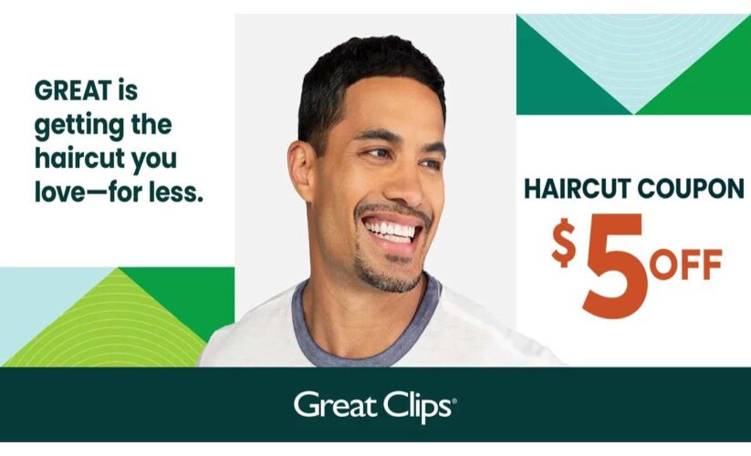 Great Clips Coupons $5 Off