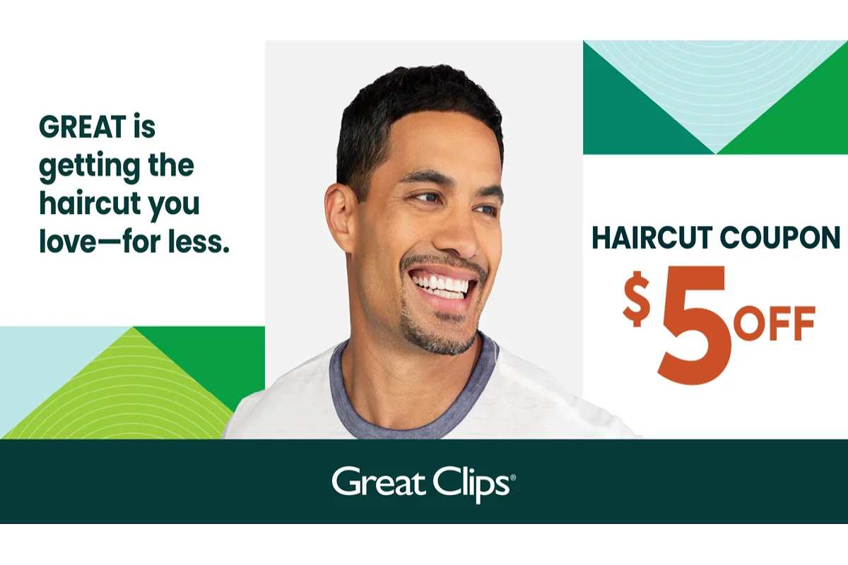 Great Clips Coupons $5 Off