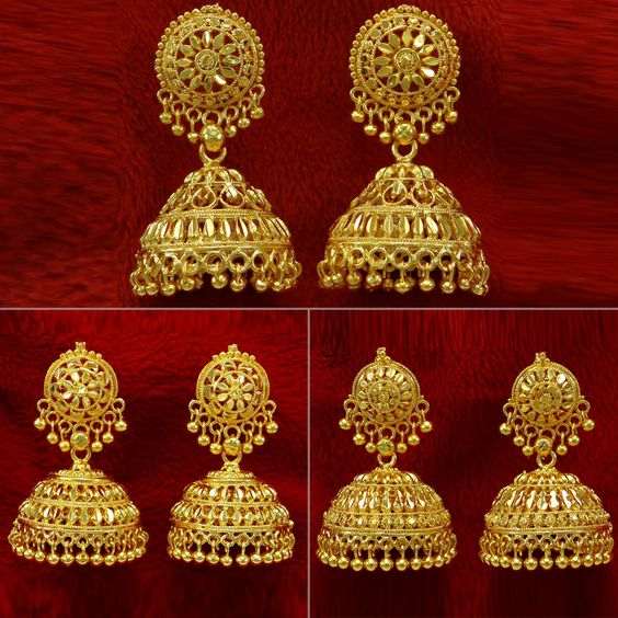 Jhumki Gold Design