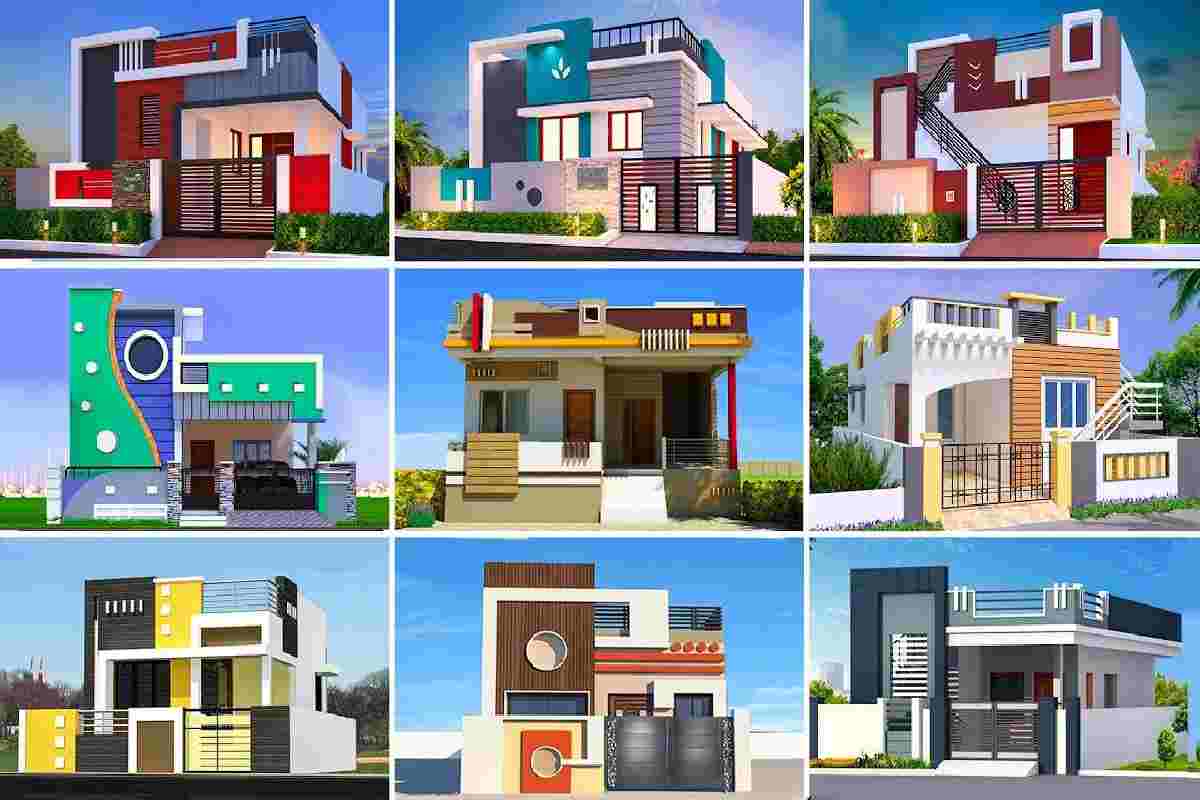 Village House Front Design Images