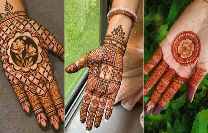 Mehndi Design for Front-hand